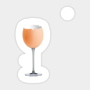 Wineglass Sticker